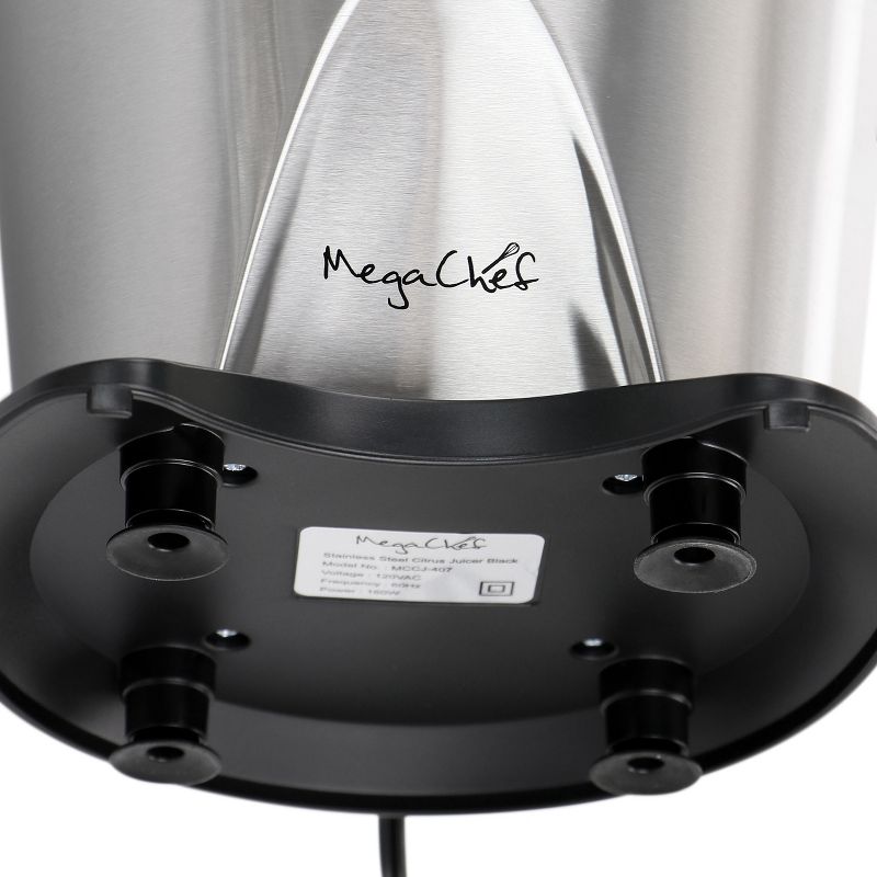 MegaChef Stainless Steel Electric Citrus Juicer, 5 of 11