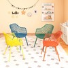 Costway 4 PCS Kids Chair Set Child-Size Chairs with Metal Legs Toddler Furniture Colorful - 2 of 4
