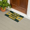 Evergreen Come Back with Tickets Green Bay Packers 28" x 16" Woven PVC Indoor Outdoor Doormat - 4 of 4