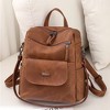 Backpack Purse for Womens Waterproof PU Leather Backpacks - 4 of 4