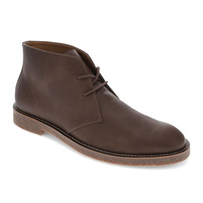 Dockers Mens Norton Lace Up Ankle Boots, Dark Brown, Size 9