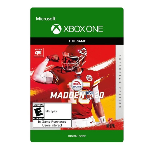 Madden NFL 20: Superstar Edition - Xbox One (Digital)