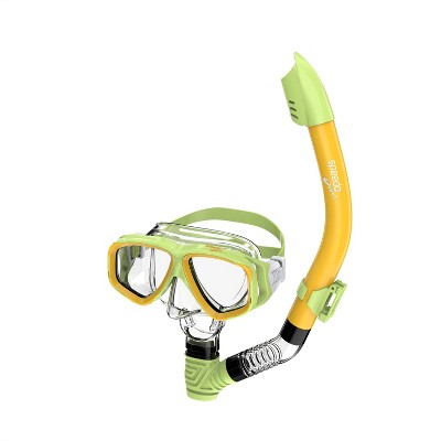 Speedo Junior MS Dive Set - Quirky Lime/Clear