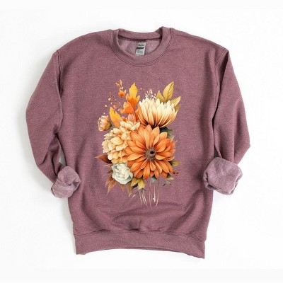 Simply Sage Market Women's Graphic Sweatshirt Fall Watercolor