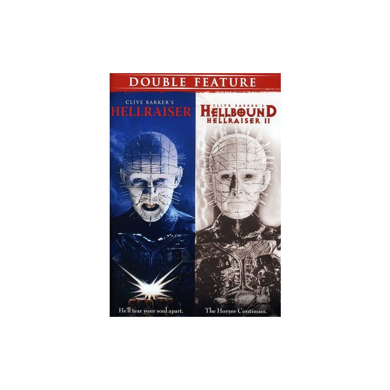 Horror Double Feature: Hellraiser / Hellbound: Hellraiser II (DVD), 1 of 2