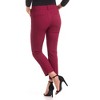 Rekucci Women’s EcoCosy Comfort Straight Leg Chino Pants with Pockets – Sustainable Soft Stretch Workwear - 3 of 4