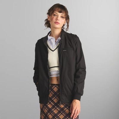 Members Only Women's Classic Iconic Racer Jacket ( Slim Fit )