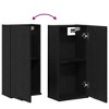 CLIHOME Modern 26.4" H Wall-Mounted Bathroom Storage Cabinet Engineered Wood Medium - 4 of 4
