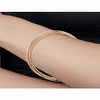 Giorgio Di Vicenza 14K Gold Over Sterling Silver Diamond Cut Bangles - 3 of 3