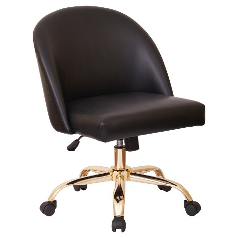 Layton Upholstered Swivel Desk Chair