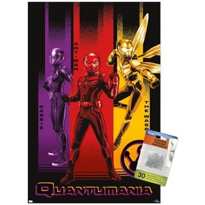 Trends International Marvel Ant-Man And The Wasp: Quantumania - Trio Unframed Wall Poster Prints - 1 of 4