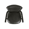 PAGED 46" High Swivel Counter and Bar Stools, Modern Upholstered with High Back and Arms Counter Height Bar Stools for Pub, Dining Room - 4 of 4