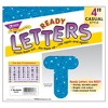 TREND Blue Sparkle 4" Casual Uppercase Ready Letters®, 71 Per Pack, 3 Packs - 3 of 3