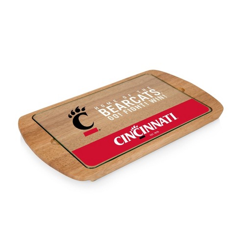 NCAA Cincinnati Bearcats Parawood Billboard Glass Top Serving Tray - image 1 of 2