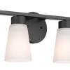 Kichler Lighting Stamos 4 - Light Vanity in  Black - 3 of 3