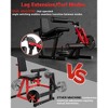 Leg Extension and Curl Machine, 4-in-1 Leg Press Machines for Home Gym, 700Lbs Weight Capacity Adjustable Workout Equipment - 4 of 4