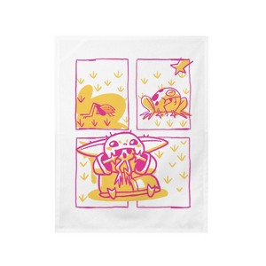 Star Wars Grogu Frog Kitchen Dish Towel - 1 of 1