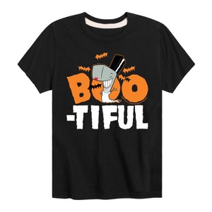 Boys' - SpongeBob SquarePants - Boo-tiful Short Sleeve Graphic T-Shirt - 1 of 4