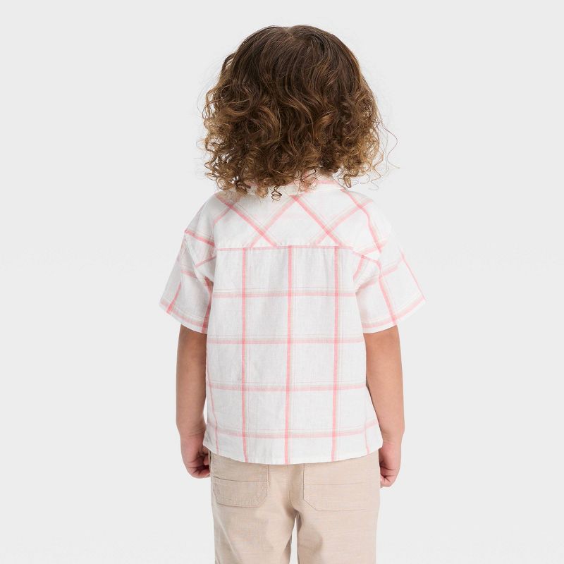 Toddler Boys' Short Sleeve Button-Down Shirt - Cat & Jack™, 2 of 10