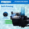 Swimine Hydrotools 6660 GPH Filter Pump Single Speed 115/230V System with Strainer Basket for Above-Ground and Inground Swimming Pools - 4 of 4