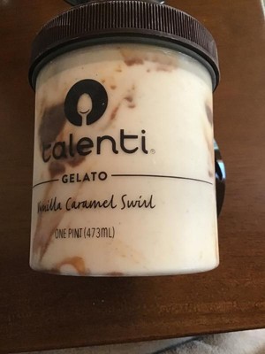 Talenti Gelato Vanilla Caramel Swirl 1 pint