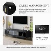 HDZNVF Modern TV Stand for up to 70 Inch TV - 4 of 4