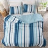 Peace Nest All Season Printed and Solid Colors Microfiber Comforter Set - 3 of 4