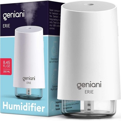 Geniani Top Fill Humidifier With Essential Oil Diffuser (white 250 Ml ...