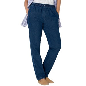 Woman Within Tall 7-Day Straight-Leg Denim Jean - 1 of 4