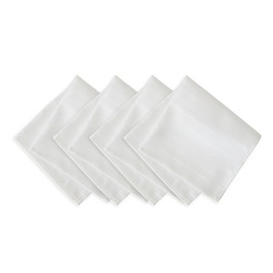 Elrene Denley Stripe Jacquard Stain Resistant Napkin Set of 4 - 17" x 17" - Elrene Home Fashions - 1 of 3