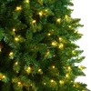 Nearly Natural 11-ft Slim Green Mountain Pine Christmas Tree with 950 Clear LED Lights and 2836 Bendable Branches - 4 of 4