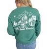 Women's Harlee Happy Camper Crewneck - OAT COLLECTIVE S - 2 of 3