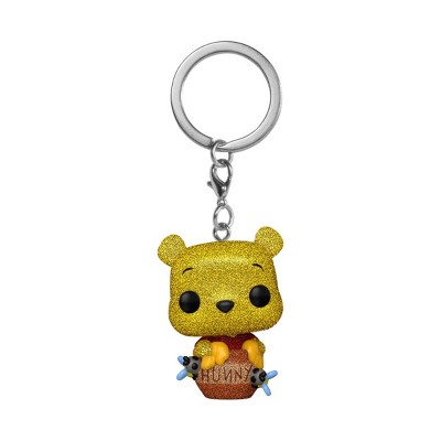 Funko POP! Keychain: Disney Winnie the Pooh - Diamond Glitter - Collectable Vinyl Figure