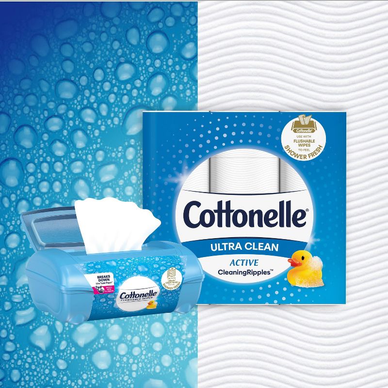 Cottonelle Flushable Wet Wipes, 5 of 13