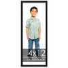 PosterPalooza | Panoramic Classic Modern Grey Frame - UV Acrylic, Foam Board Backing, Hanging Hardware - 2 of 4