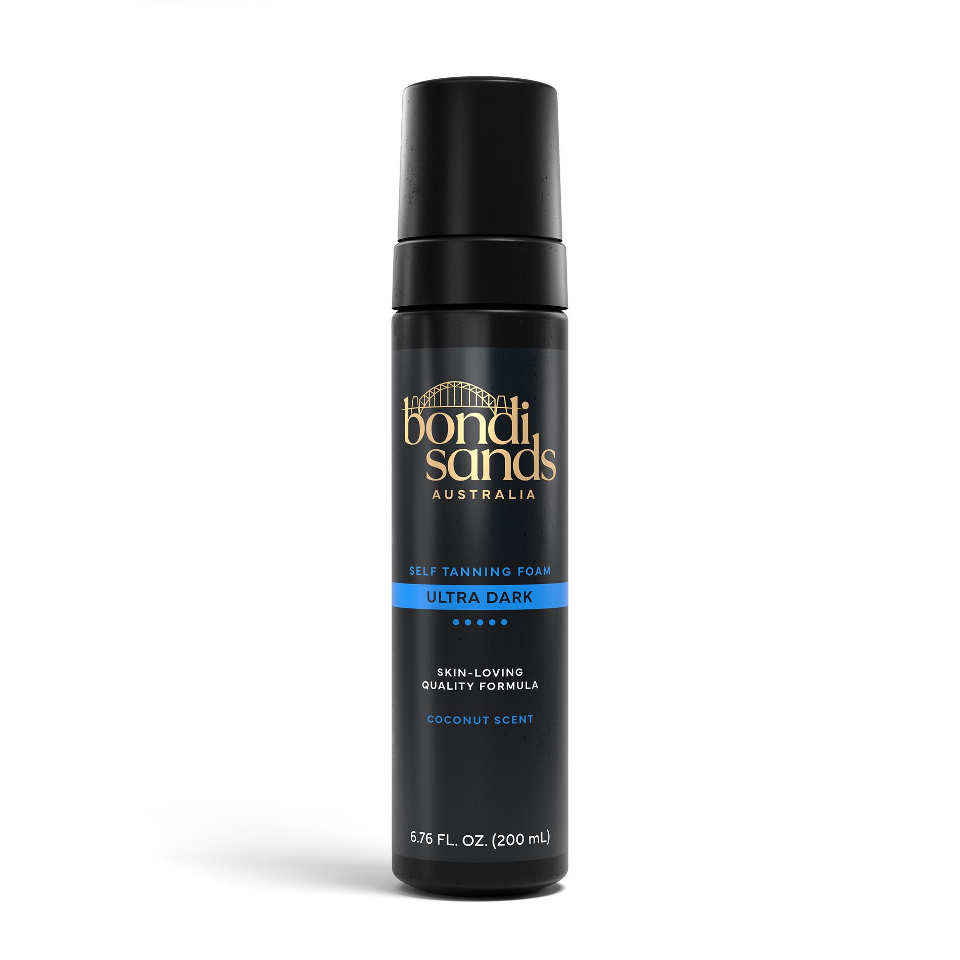 Bondi Sands Self Tanner Tanning Foam - Ultra Dark - 6.76 fl oz: Moisturizing, Sunless Tanning, Coconut Scent, Vegan
