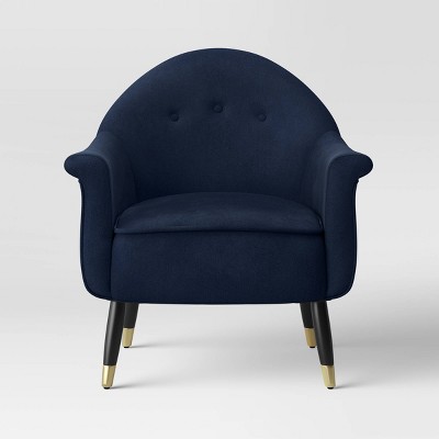 target blue accent chair