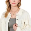 Anna-Kaci Gold Tone Cross Pendant Necklace with Green Gemstone Accents - 4 of 4