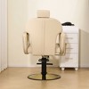 LOVMOR 360° Swivel Reclining Salon Barber Chair with Heavy Duty Hydraulic Pump for Hair Stylists Home Barbershops - 2 of 4