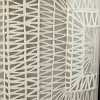 Set of 3 Paper Geometric Handmade 3D Origami Shadow Boxes with Black Frame White - The Novogratz: Contemporary Art, Vertical Display - 3 of 4