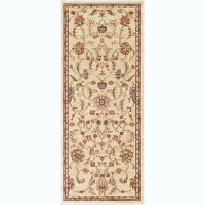 Mark & Day George 2'11"x7'3" Runner Woven Indoor Area Rugs Khaki: Stain-Resistant, Pet Friendly, Traditional, Polypropylene