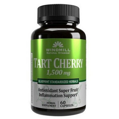 Windmill Vitamins, Tart Cherry 1500mg, Caps 60 Ct