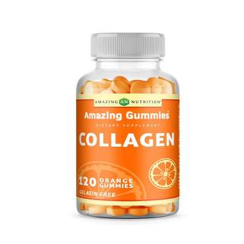 Amazing Formulas Collagen Gummies Orange Flavor 120 Gummies