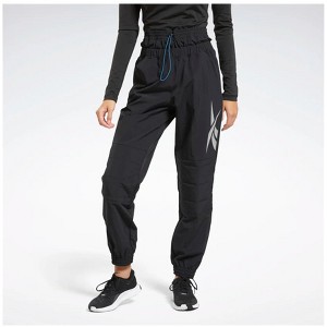 Reebok Womens Woven Training Athletic Jogger Pants - 1 of 2