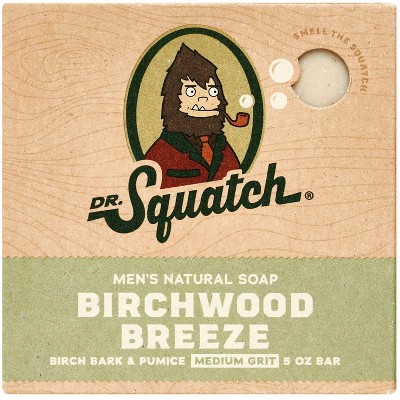 Dr. Squatch Birchwood Breeze Natural Deodorant and Soap Made in USA  863765000049