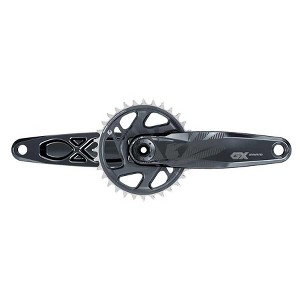 SRAM GX Eagle DUB C1 Crankset, Speed: 11/12, Spindle: 28.99mm, BCD: Direct Mount, 30, DUB, 165mm, Black, Fat Bike 4" - 1 of 1