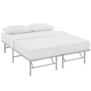 Modway Horizon Queen Stainless Steel Bed Frame - 1 of 4
