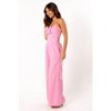Petal and Pup Christina Linen Jumpsuit - Pink XL - 3 of 4