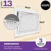 Simply Air Filter, MERV 08, MERV 11, MERV 13, 1 Pack, Furnace Air Filter for HVAC - 3 of 4
