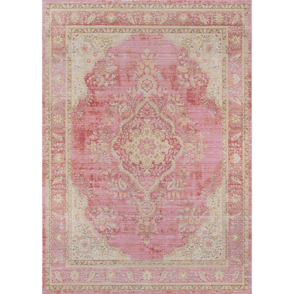 Photos - Area Rug Momeni 4'x6' Isabella Kimora Machine Loomed  Pink 